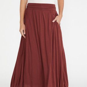 Garnet Hill Maxi Skirt